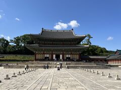 『韓国4泊5日』５日目はソウルに戻って昌徳宮～帰国