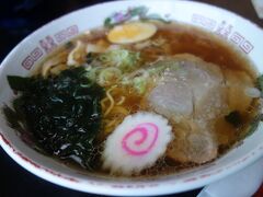 上湧別のラーメン。おいしかった。新名物になるかも。