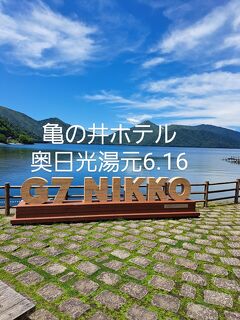 亀の井ホテル奥日光湯元宿泊6月16日