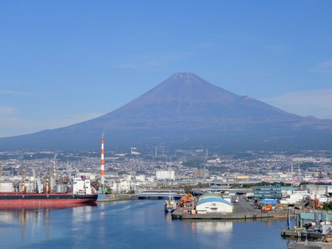 2日目は新富士駅からタクシーに乗って、海が近い田子の浦へ行ってきました。<br />田子の浦も富士山が美しく望めるスポットなんです。<br />名物の生しらす丼を漁港で頂いて満足です。