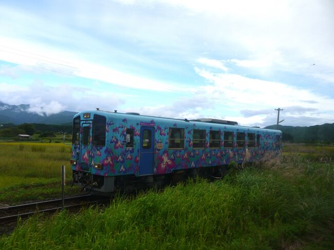 泊ったことない県を制覇する！福島編【3：福島行く前に、山形鉄道フラワー長井線に寄り道】