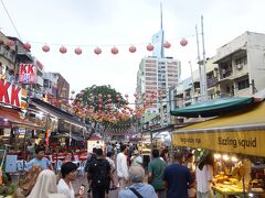 クアラルンプール　アロー通り屋台街と日本でおなじみのお店