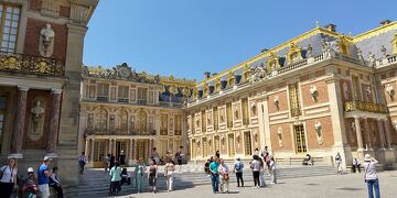 自転車旅行（ローマからパリ）７５日目　パリ観光、ヴェルサイユ宮殿見学