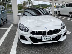 2023 沖縄　4  BMW Z4 で巡る海中道路　しかし雨…