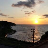 富山の海側を歩いて、氷見で氷見牛食べて朝陽眺めてきた