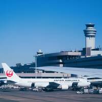 羽田空港10:15発　沖縄行　JAL909便　定刻離陸　☆富津岬‐三浦半島-伊豆大島-中部国際空港　