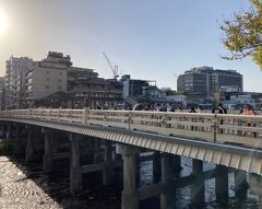 2023年春の京都⑮ "三条大橋" を渡り、"河原町通り” を経由して、四条烏丸近くの "酒菜食房 いち" へ！