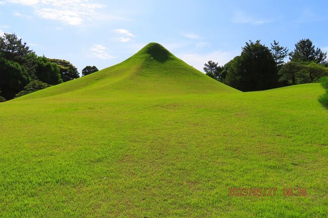 出張ついでの…＃43-5 (^^ゞ　⑤東海道五十三次を模した大名庭園の『水前寺成趣園』