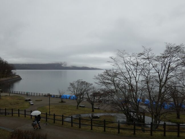 いよいよ北海道の旅も4日目となりました。今日は宿泊の休暇村支笏湖の近くにある国立公園の支笏湖周辺を巡る観光です。まずはホテルから車で5分の近さにある支笏湖畔の支笏湖温泉駐車場へ。約4.4万年前の支笏火山の噴火で誕生したカルデラ湖・支笏湖は日本最北の不凍湖で、周囲40㎞、水深は最深部で363mと田沢湖に次ぐ日本第2番、湖水の体積は琵琶湖に次ぐ日本第2番、窒素やリンが乏しくプランクトンがあまり生息せず、周りを森林に囲まれて土砂の流入が少ないことから透明度が高い事でも有名です。湖水の透き通った青さは「支笏ブルー」と呼ばれます。支笏湖がこれほどの湖とは知らず驚きです。理解度を高めるには支笏湖ビジターセンターが写真やパネルで生い立ちと周辺の自然を展示・説明してくれるので良いですね。湖畔に王子軽便鉄道の鉄橋や駅舎跡などが森の中にあり雰囲気抜群です。湖の北側には恵庭岳、南側には風不死岳、樽前山の活火山の支笏三山が聳えています。素晴らしい景観です。