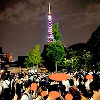 【東京良爺散歩　Tokyo Easy Sampo　夏の港区】七夕の夜の増上寺のお疲れ散歩の巻