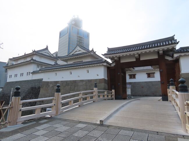 静岡 駿府城東御門・巽櫓(East Gate & Tatsumi Turret,Sumpu Castle,Shizuoka,Japan)