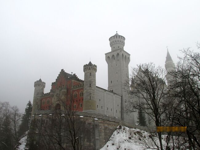 南ドイツ記（４）雪のノイシュヴァンシュタイン城