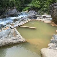 苗場山と赤湯温泉