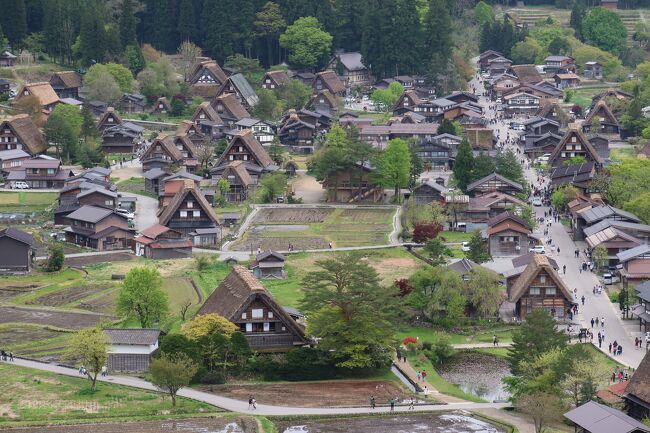 GW前半に白川郷と五箇山周辺の合掌造りの世界遺産を町を見て回って来ました。白川郷編