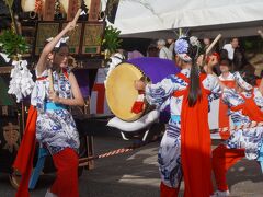 小倉祇園太鼓～両面打ちの太鼓は抑揚を付けた「カン」と単調な基本音の「ドロ」。リード役のヂャンガラが速さを整えて、全体の太鼓リズムが完成です～