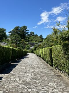 とても暑い中、松阪城などの名所巡り