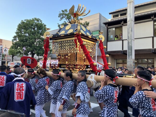 松坂に行くとちょうど松坂祇園まつりが開催されていました。<br />4年ぶりだそうです。とてもラッキーでした。