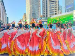 異国を感じる大連＆丹東１人旅No.１０＜大連６＞大連老街でウニとシャコとザリガニ　労働公園さんぽ　中国東方航空で上海へ