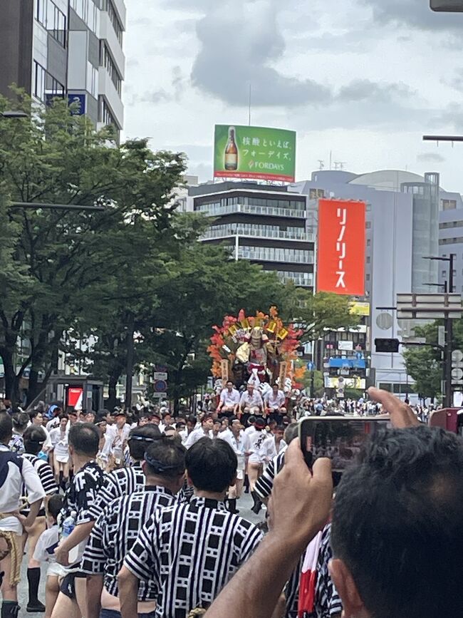 福岡タワー、博物館、山笠