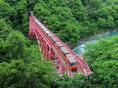 富山・京都・兵庫…鉄橋絶景ハシゴ旅（１）（黒部峡谷鉄道）