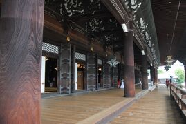 夏の暑い京都へ。その16　東本願寺へ。(おひがしさん）大きなお寺だったな～～