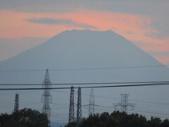 素晴らしかった夕焼け富士