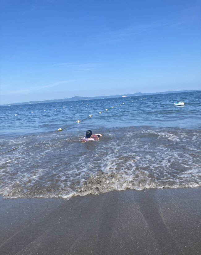 夏休み、4年ぶりに三浦海岸に海水浴に行ってきました。<br />前回同様マホロバマインズに泊まりました。<br />