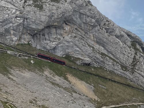 ヨーロッパシニアドキドキ1人旅⑥アルプナハシュタット登山列車