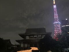 増上寺　キャンドルナイト