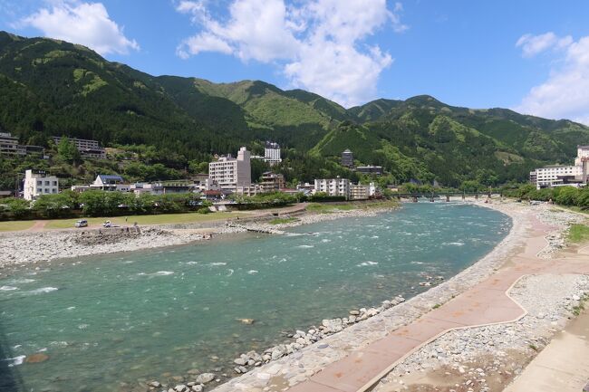 日本三名湯の一つ、美人の湯で知られる下呂温泉を観光してきました。