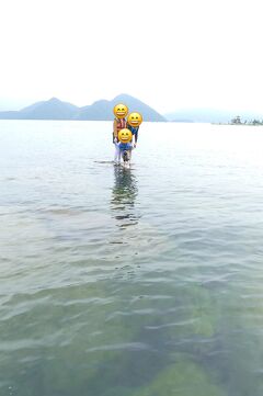 【3歳子連れ道央旅④】洞爺湖の透明カヌーツアーと森のソラニワ