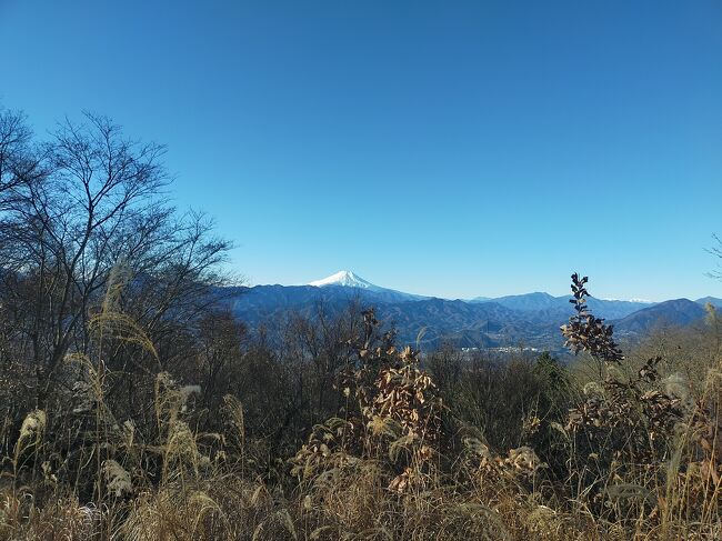 毎年恒例になってきた高尾山、今年はJR藤野駅から京王高尾山口まで縦走することにしました。朝暗いうちに起きて、出発しました。