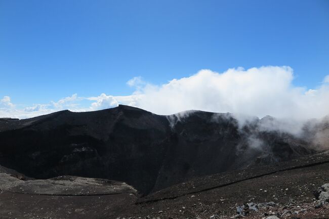 初めての富士山登山　登り：プリンスルート、下り：御殿場ルート　２日目