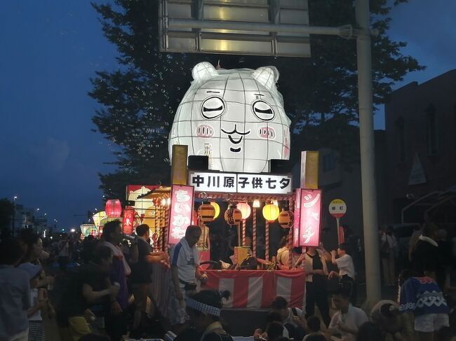 2020年に東北の夏祭りを見に行こうと思っていましたがコロナで行けなかったので今年ようやく行ってきました。青森と秋田の７つの夏祭りを10泊11日で見てきました。今年の夏祭りはどこも4年ぶりにコロナ以前の規模で開催されていて天気も良かったので行けてよかったです。<br /><br />★旅行記９のルート<br />東能代駅→能代駅→能代タウンホテルミナミ→酒食彩宴 粋（夕飯）→能代こども七夕→能代タウンホテルミナミ<br /><br />★旅行のスケジュール<br />１日目：2023年7月29日（土）弘前グルメ、金魚ねぷた列車（弘前泊）<br />２日目：2023年7月30日（日）田舎館村田んぼアート、黒石ねぷた祭り（弘前泊）<br />３日目：2023年7月31日（月）八戸三社大祭 前夜祭（八戸泊）<br />４日目：2023年8月1日  （火）能代 こども七夕（能代泊）←★今ここ<br />５日目：2023年8月2日  （水）能代 天空の不夜城（秋田泊）<br />６日目：2023年8月3日  （木）秋田 竿灯まつり 初日（秋田泊）<br />７日目：2023年8月4日  （金）弘前 ねぷたまつり（土手町コース）（大館泊）<br />８日目：2023年8月5日  （土）秋田内陸縦貫鉄道田んぼアート、弘前 ねぷたまつり（駅前コース）（大館泊）<br />９日目：2023年8月6日  （日）青森 ねぶた祭（新青森泊）<br />10日目：2023年8月7日  （月）青森 ねぶた祭と花火 最終日（新青森泊）<br />11日目：2023年8月8日  （火）五所川原 立佞武多 最終日（青森泊）<br />おまけ：2023年8月11日 （金）青森 喫茶マロン