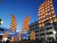 ’２３　青森・秋田夏祭り巡り１３　秋田 竿灯まつり（初日）