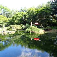 初めての帯広・十勝川温泉３日間【１】羽田からJAL搭乗、真夏日の真鍋庭園