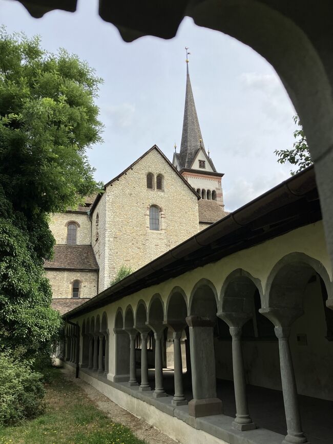 2023年  オーストリア・スイス初夏の旅⑩　シャフハウゼン　きれいな旧市街