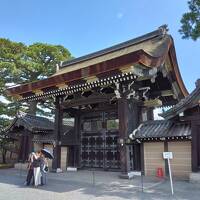 真夏の京都を1人旅　御所～護王神社～菅原院天満宮神社　夜は二条城のライトアップ