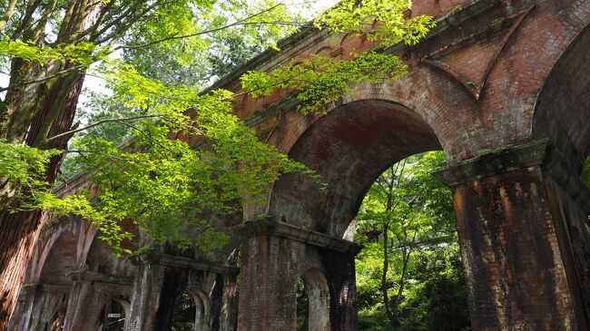 平日金曜日に日帰りで京都の南禅寺に水路閣を見に行くことに。<br />そのあとは一乗寺まで足を伸ばして圓光寺にも行ってきました。