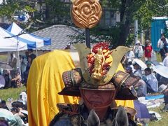 トラピックス　相馬野馬追・会津鶴ヶ城公園と大内宿の旅（4）雲雀ヶ原祭場で相馬野馬追で361騎の騎馬武者に圧倒される。