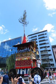 京都 祇園祭 北観音山&黒主山&役行者山(Decorated Floats of Gion Festival,Kyoto,Japan)