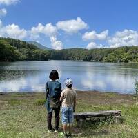 孫のお供で初コテージ(斑尾高原）後編