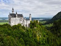 2023年夏　チェコ・ドイツ・オーストリアの旅　その５　ノイシュバンシュタイン城＆【世界遺産】ヴィース教会　安心してください、晴れてますよ
