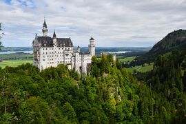 2023年夏　チェコ・ドイツ・オーストリアの旅　その５　ノイシュバンシュタイン城＆【世界遺産】ヴィース教会　安心してください、晴れてますよ