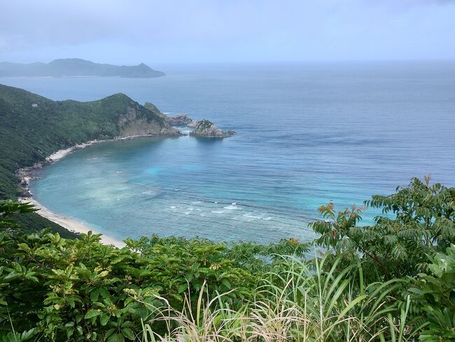 1月にpeachのセールにて<br />奄美大島の激安チケットが！<br />行きの航空券￥1,000で6月下旬の設定があり<br />『梅雨明け微妙だけど行くか～』という軽いノリで<br />2年振り2度目の奄美大島へ行くことを計画しました。<br />日程を6日間取り、以前から行ってみたかった<br />加計呂麻島も入れての旅程です。<br /><br /><br />1日目<br />    成田10：10発⇒奄美12：50着（MM543）<br />　　レンタカーでドライブしながら古仁屋へ<br />2日目　<br />　　古仁屋を拠点にレンタカーでドライブ<br />3日目<br />　　レンタルバイクで加計呂麻島へ<br />　　ビーチ巡り<br />4日目<br />　　レンタルバイクで名所＆ビーチ巡り<br />5日目<br />　　レンタルバイクでビーチ開拓<br />6日目<br />　　早朝加計呂麻島から古仁屋に移動<br />　　古仁屋からレンタカーにて空港へ<br />　奄美13：20発→羽田成田15：40着（MM544）<br /><br />旅費<br />　　航空券　成田⇔奄美（peach）￥11,070<br />　　　　　　（行き￥2,090　帰り￥8,980）<br />　　　　　　<br />　　レンタカー：くろうさぎレンタカー　￥10,890（1泊2日＋6時間）<br />　　レンタルバイク：昭和荘　￥4,950（72時間）<br /><br />　　フェリー：古仁屋⇔瀬相（フェリーかけろま）　<br />　　　　　　　　大人￥720　原付￥540<br /><br />宿泊費<br />　　　奄美大島（古仁屋）<br />　　　　富の露　￥7,000（税込み素泊り2泊）<br />　　　加計呂麻島（西安室）<br />　　　　民宿　南龍　￥9,000（税込み素泊り3泊）<br />　　　<br />　　　※楽天トラベル、直予約