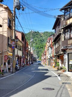 夏休み山陰山陽の旅　最終日　城崎温泉外湯巡り　出石蕎麦再び