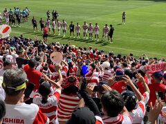 仏西2023夏　前編　フランス南西部　その5 ラグビーワールドカップ日本対チリ戦