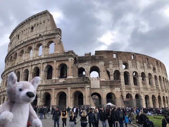 イタリア1人旅♪(´ε｀ )ローマ1日目・遺跡巡り