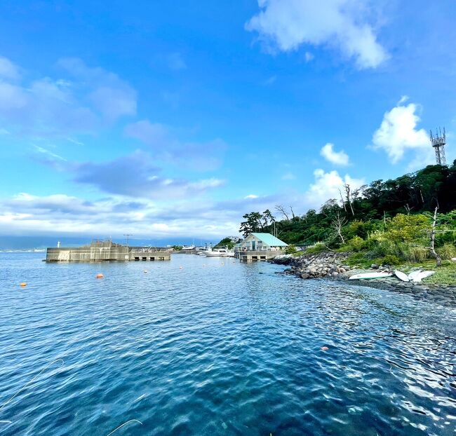 初めて行く離島、初島。<br />初日は海で、シュノーケリング。<br />プールで、泳いだあとは、<br />https://4travel.jp/travelogue/11851580<br /><br />ホテルビュッフェで魚介類をいただきました。<br />食後は、<br />庭のイルミネーションを見て回りました。<br />明くる日は、<br />敷地内と港周辺を散策しました。<br /><br />初島からは、<br />青い空と、海へ、繋がる路がある。<br />それを実感する旅となりました。<br /><br />お時間許せば、ぜひご覧下さいね( 〃▽〃)