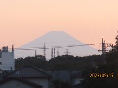 素晴らしかった夕焼け富士